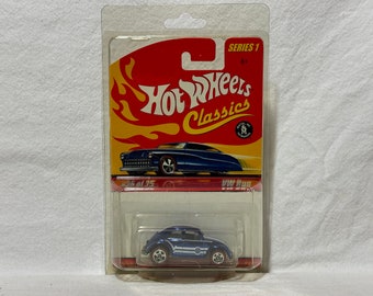 Hot Wheels Classics Series 2 Chrome White VW Bug Convertible 21 of