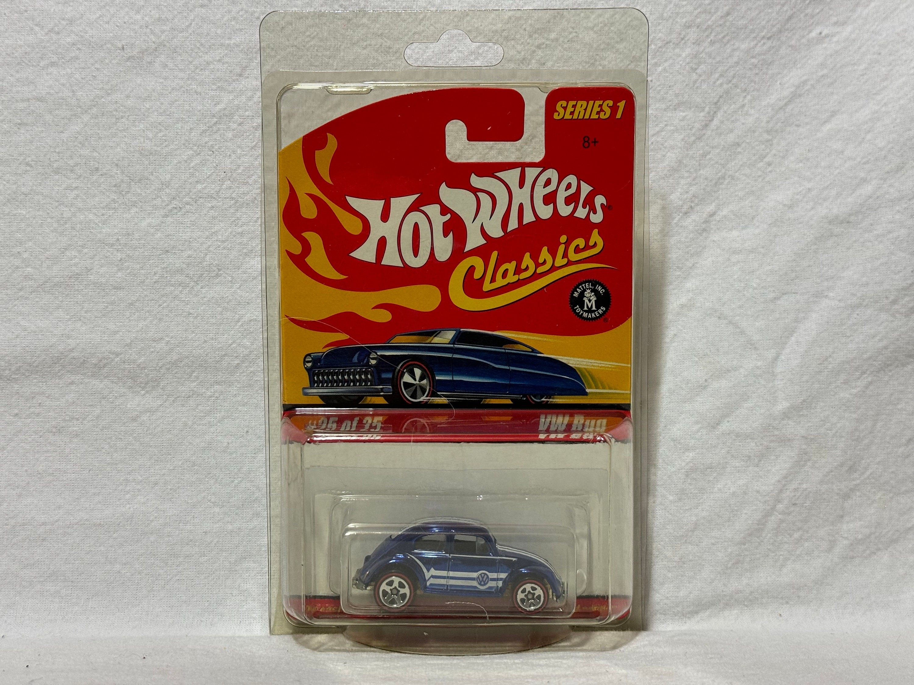 Hot Wheels 2004 Classics Series 1 Blue VW Bug 25 of 25, H7090