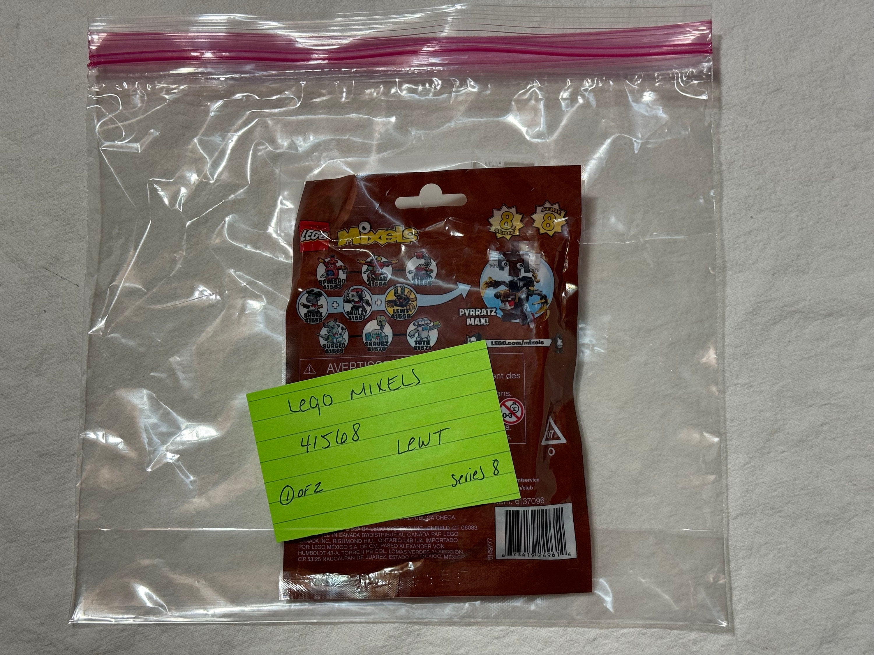 Lego Mixels 41568 LEWT, Series 8 Retired, Pirates Treasure Chest