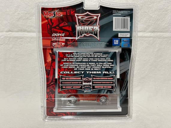 ミニカー VW buggy up Limited Edition Maisto G-rides Orange Chopped VW Bug 1:64 Scale Volkswagen
