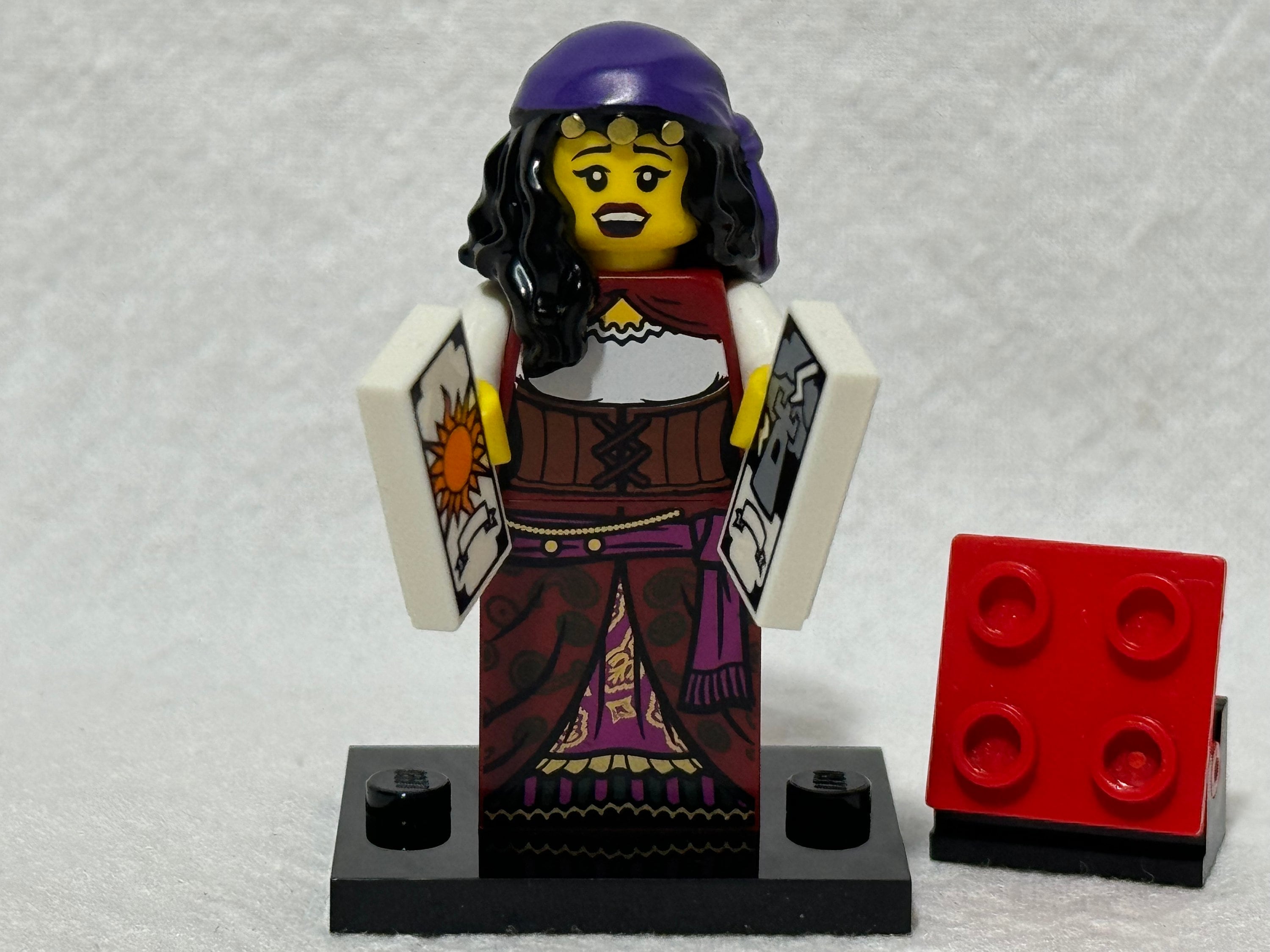 Lego Fortune Teller CMF Minifigure Series 9 71000 9 Complete With Stand Accessories Retired Excellent Condition Fast Shipping Etsy