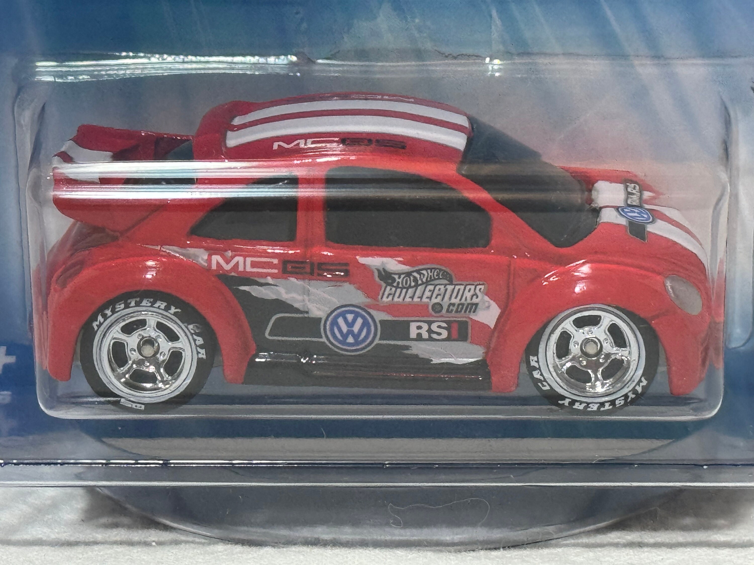 Hot Wheels Red Volkswagen New Beetle Cup #187, Mystery Car 4/4