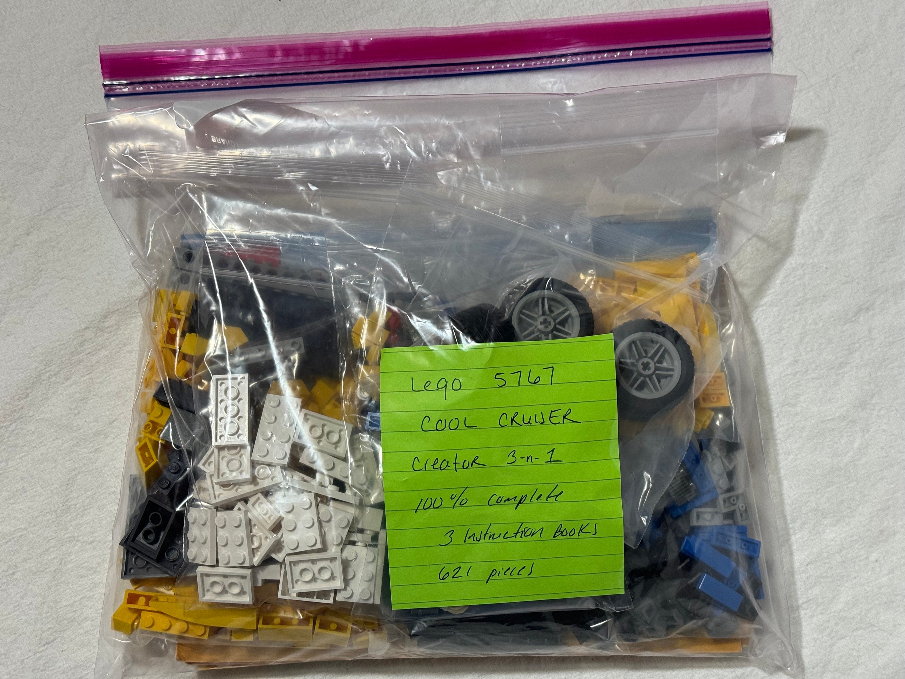 Lego 5567 Creator 3-in-1 Cool Cruiser, Pre-owned 100