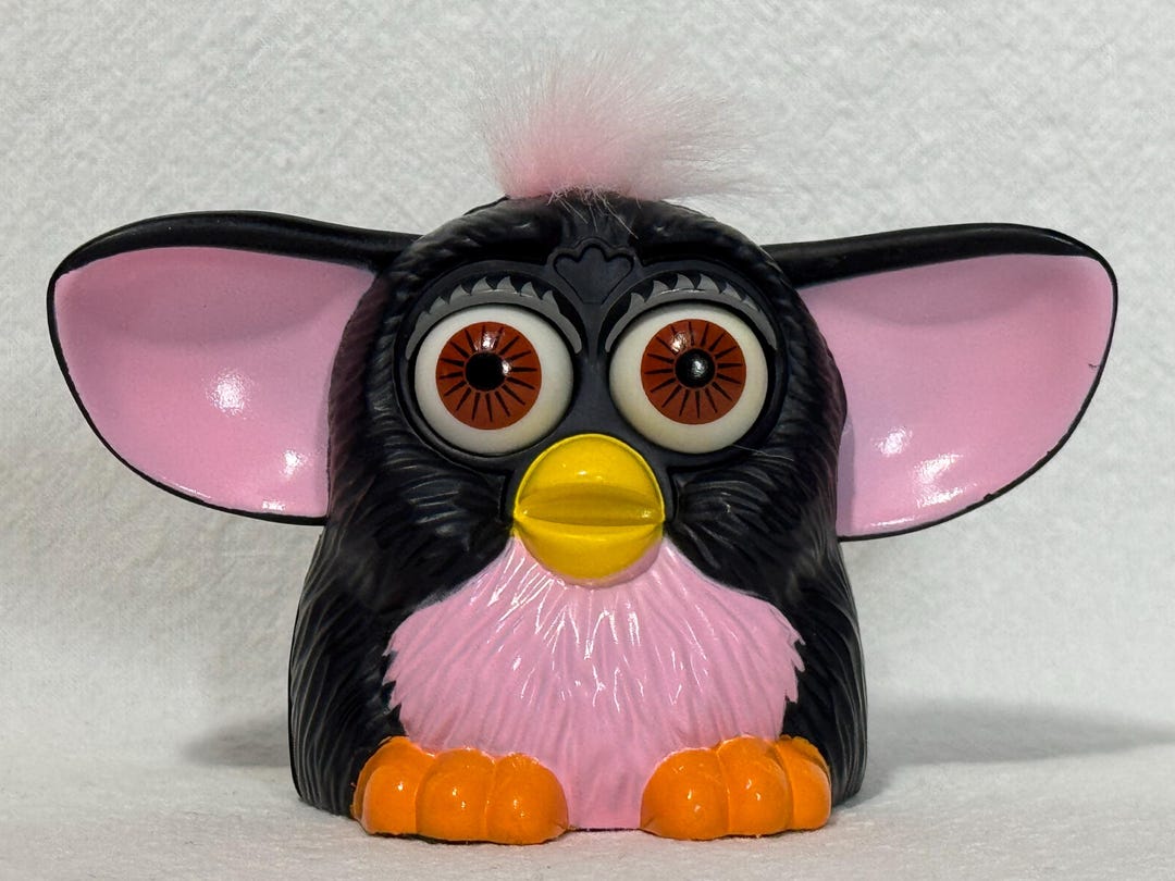 Furby 1998 Plastic Mcdonald's Happy Meal Toy, 3