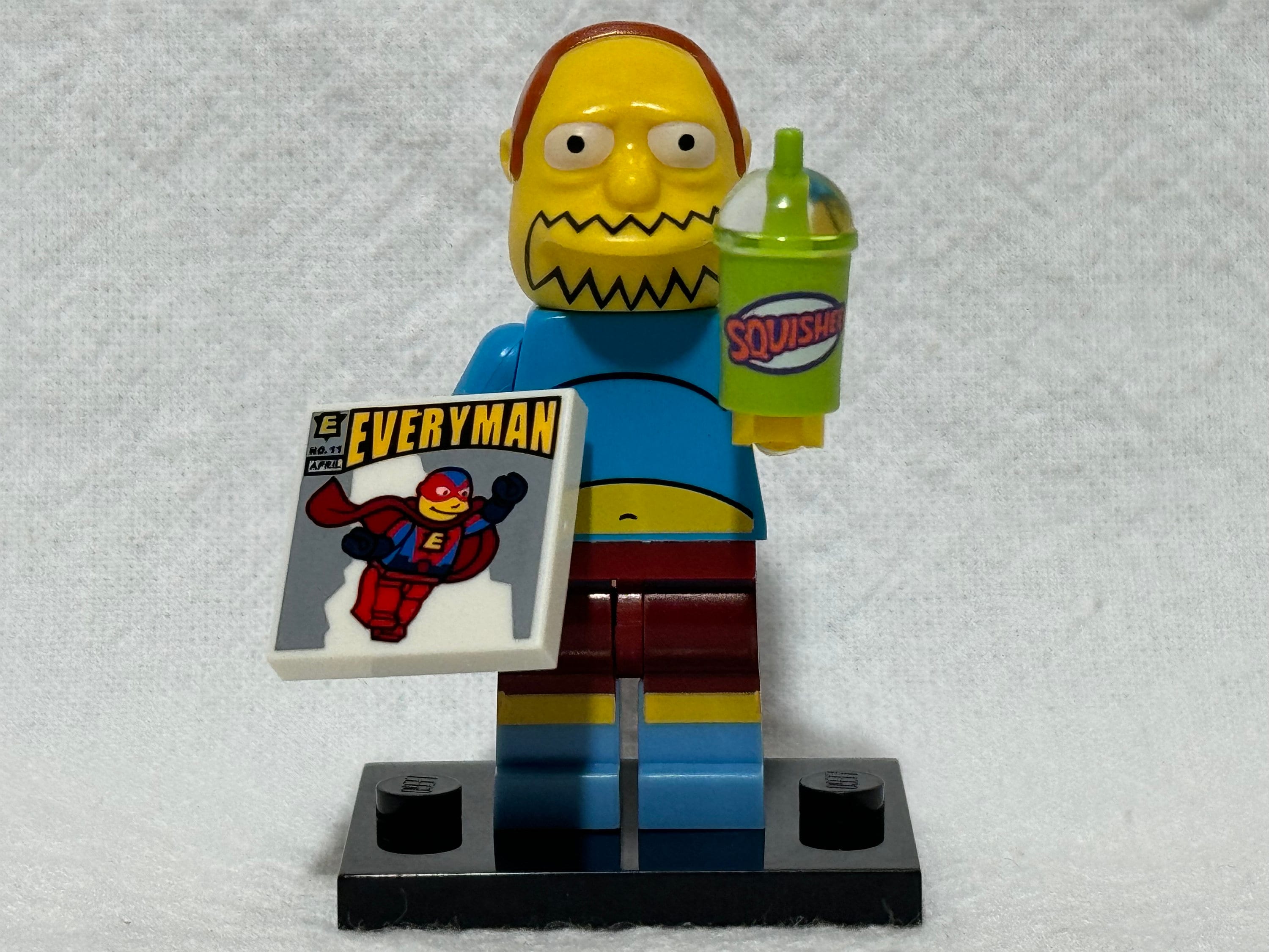 Lego simpsons comic book guy hotsell