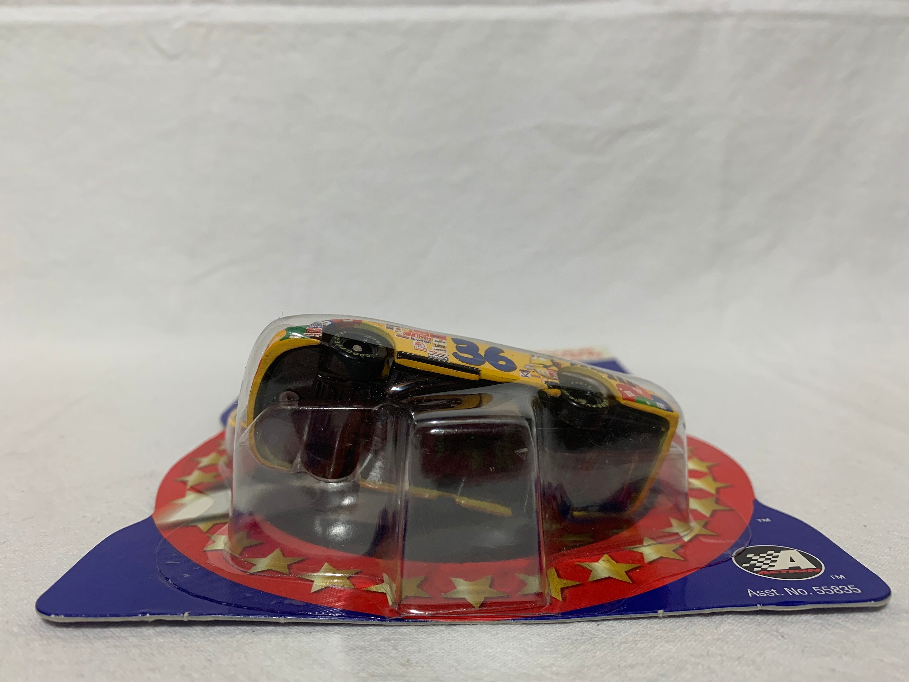 Winner's Circle M&M's ミニカー 38号 NASCAR Winner's Circle #38 Elliott Sadler Signed M&M Race