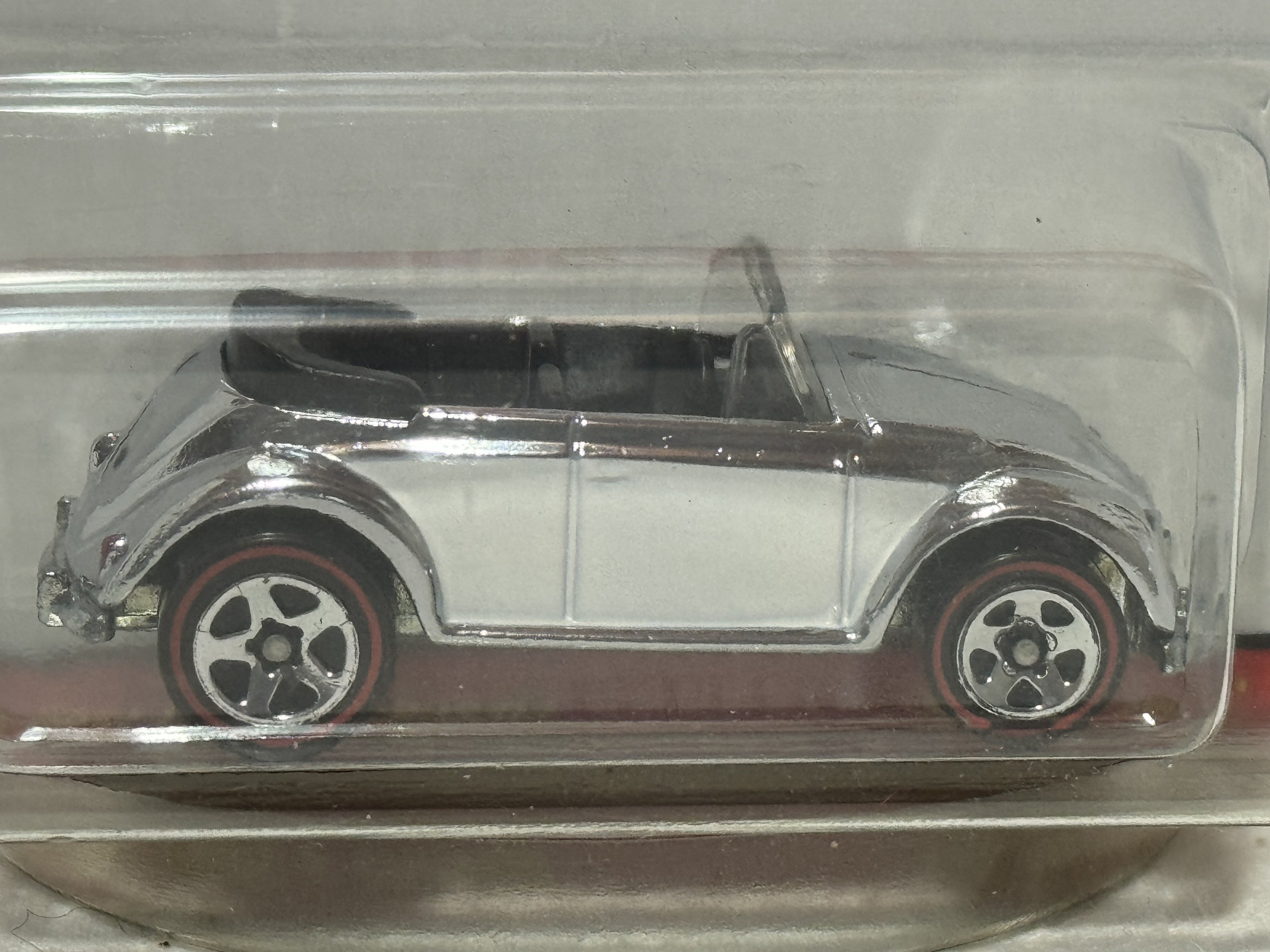 Hot Wheels Classics Series 2 VW Volkswagen Bug Convertible Car #21 Of 30 Pink