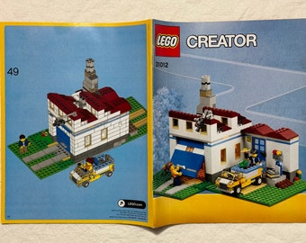 Lego House Lego Instructions For Random Pieces Lego 31012