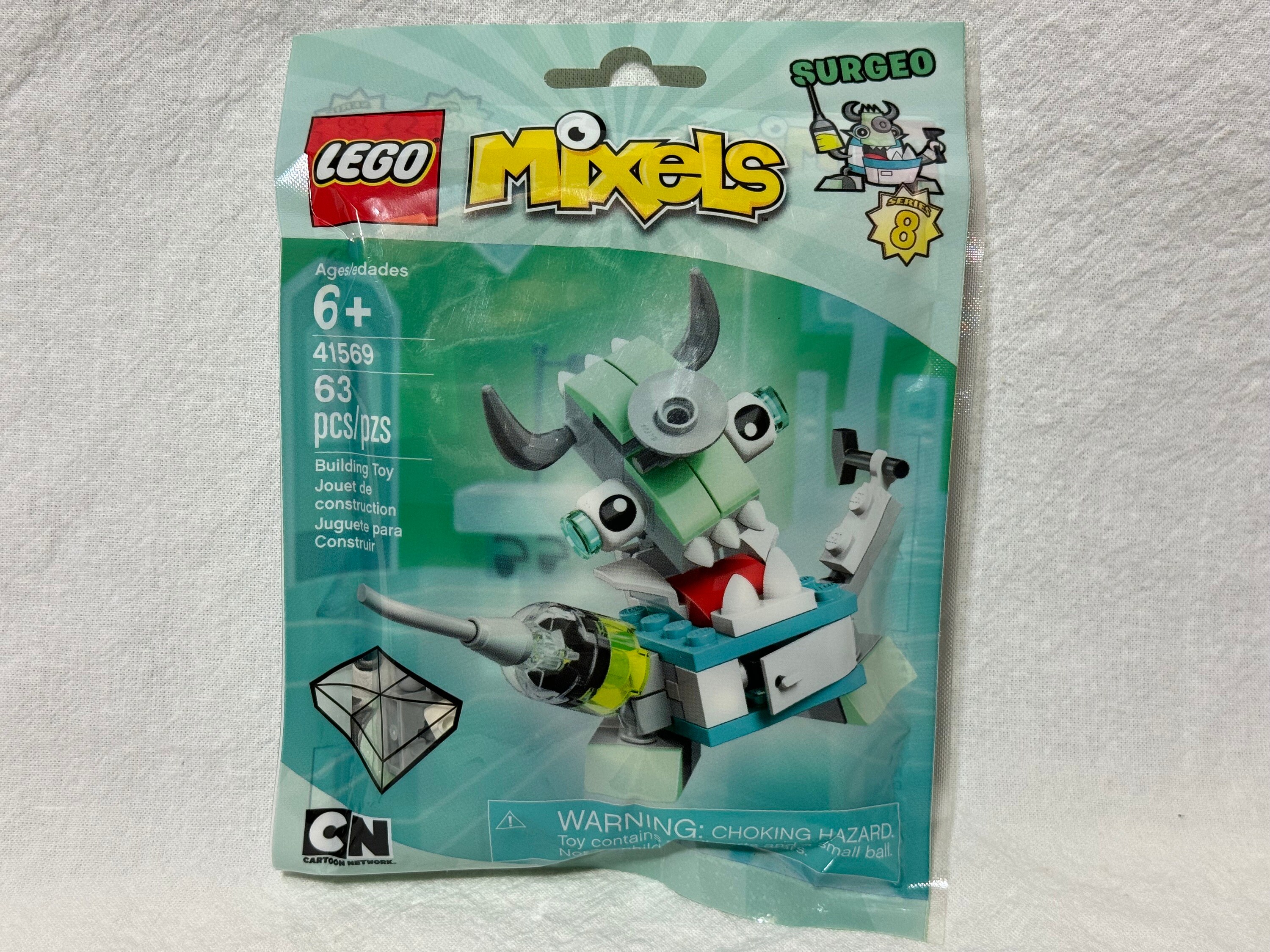 Lego Mixels Lot of 3 SURGEO 41569 SKRUBZ 41570 TUTH 41571 Series 8 Retired Brand New in Factory Sealed Polybags Fast Shipping Etsy
