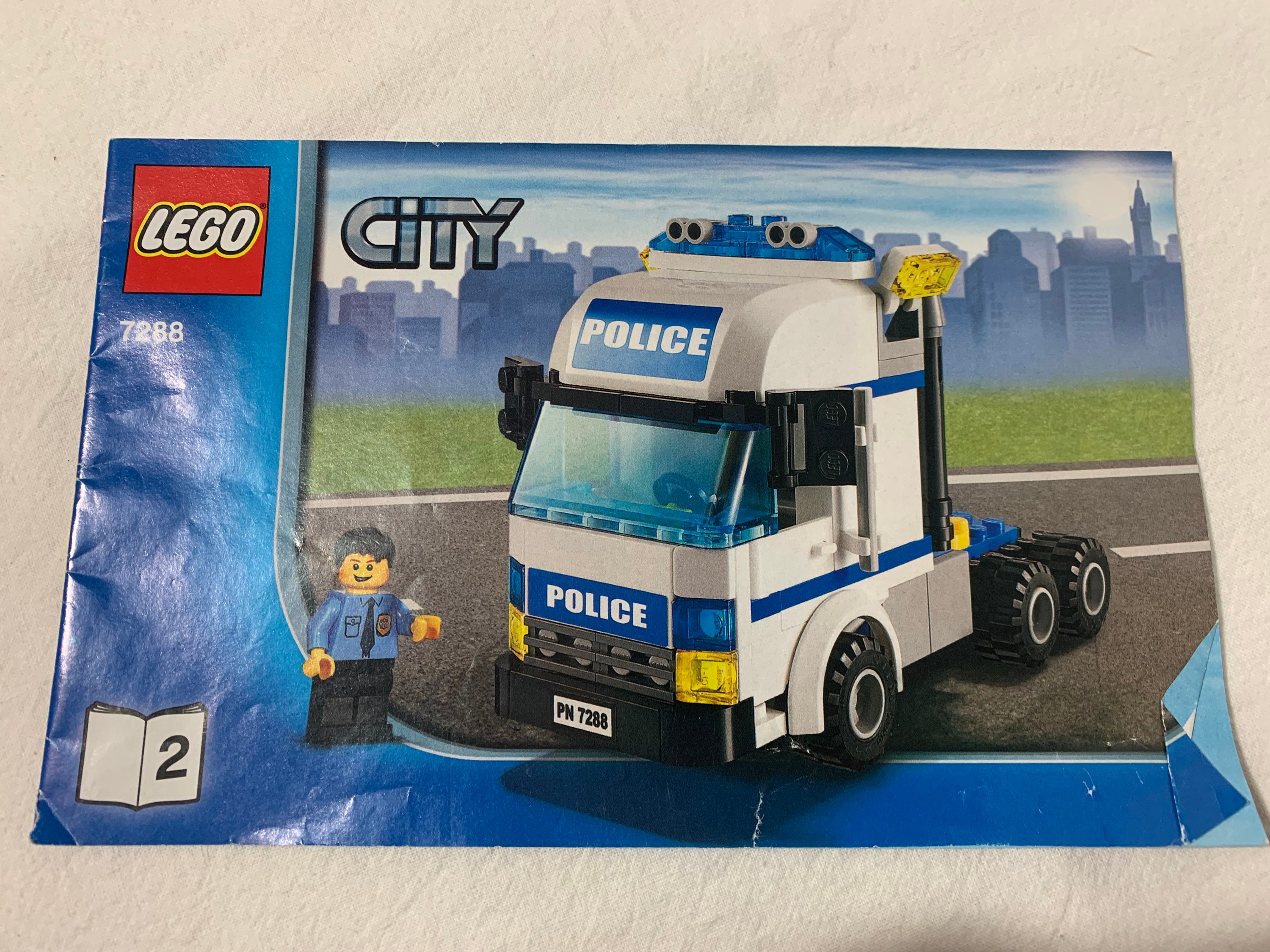 Buy Lego City Mobile Police Unit 7288 Pre owned Complete Set 408 Pieces 3 Minifigures Instructions NO Box Car Truck Motorcycle Retired 2010 Online in India Etsy