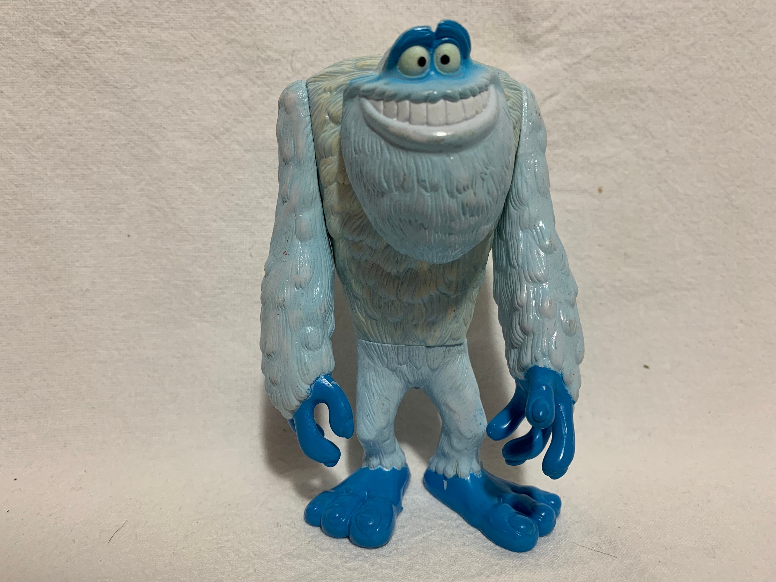 Vintage Monsters Inc Yeti From 2001 Disney Pixar Movie PVC Figure,  Mcdonald's Toy, Eyes Glow in the Dark, Used Good Condition, Fast Shipping -  Etsy