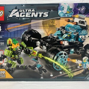 Lego 70169 Ultra Agents Agent Stealth Patrol, Minifigures, Retired