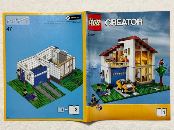 Lego creator building instructions sale