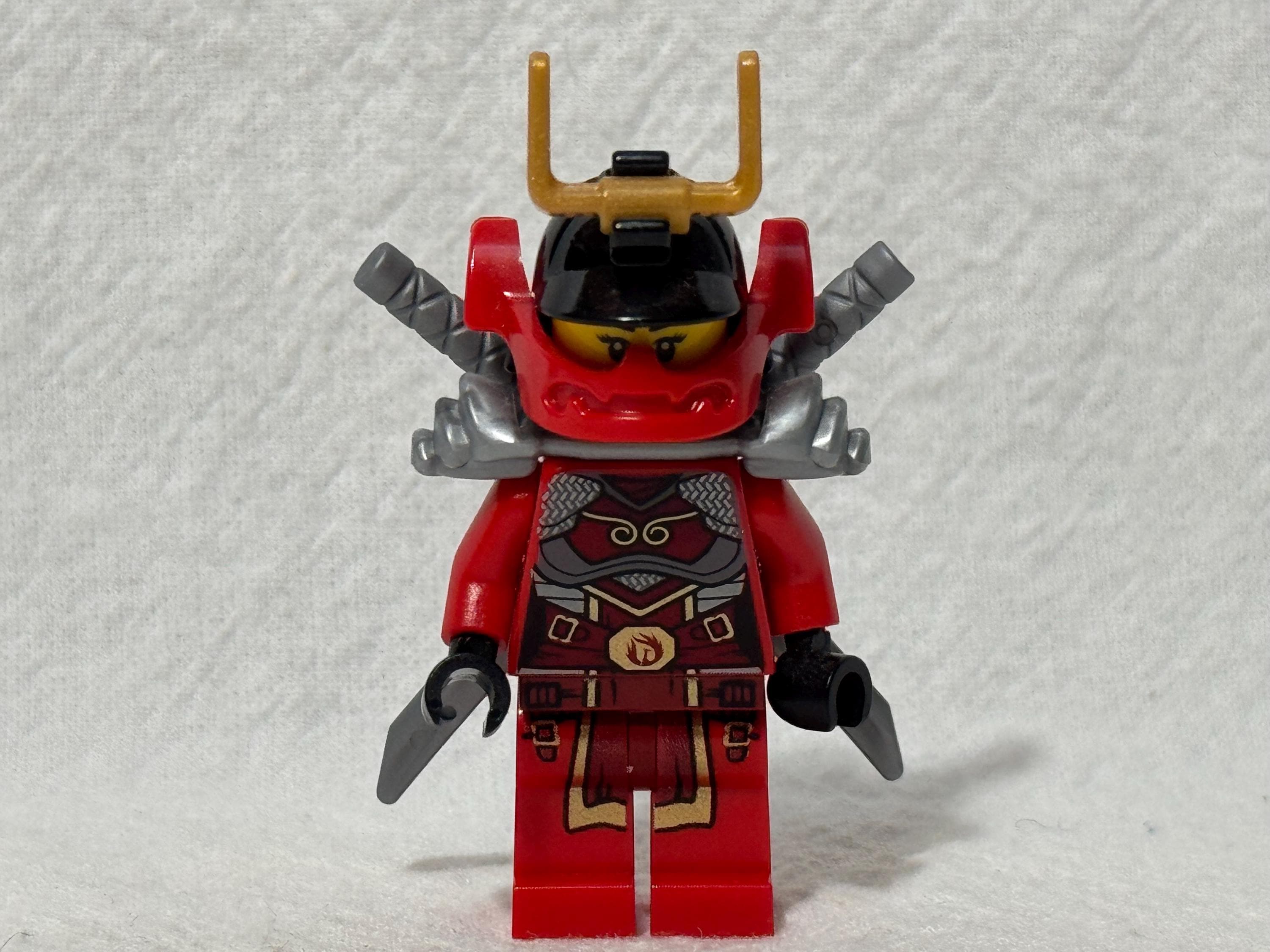 Lego Ninjago Samurai X Nya Minifigure NJO105, Rebooted, Battle for Ninjago  City Shoulder Armor Scabbard Swords, Mint Condition, Fast