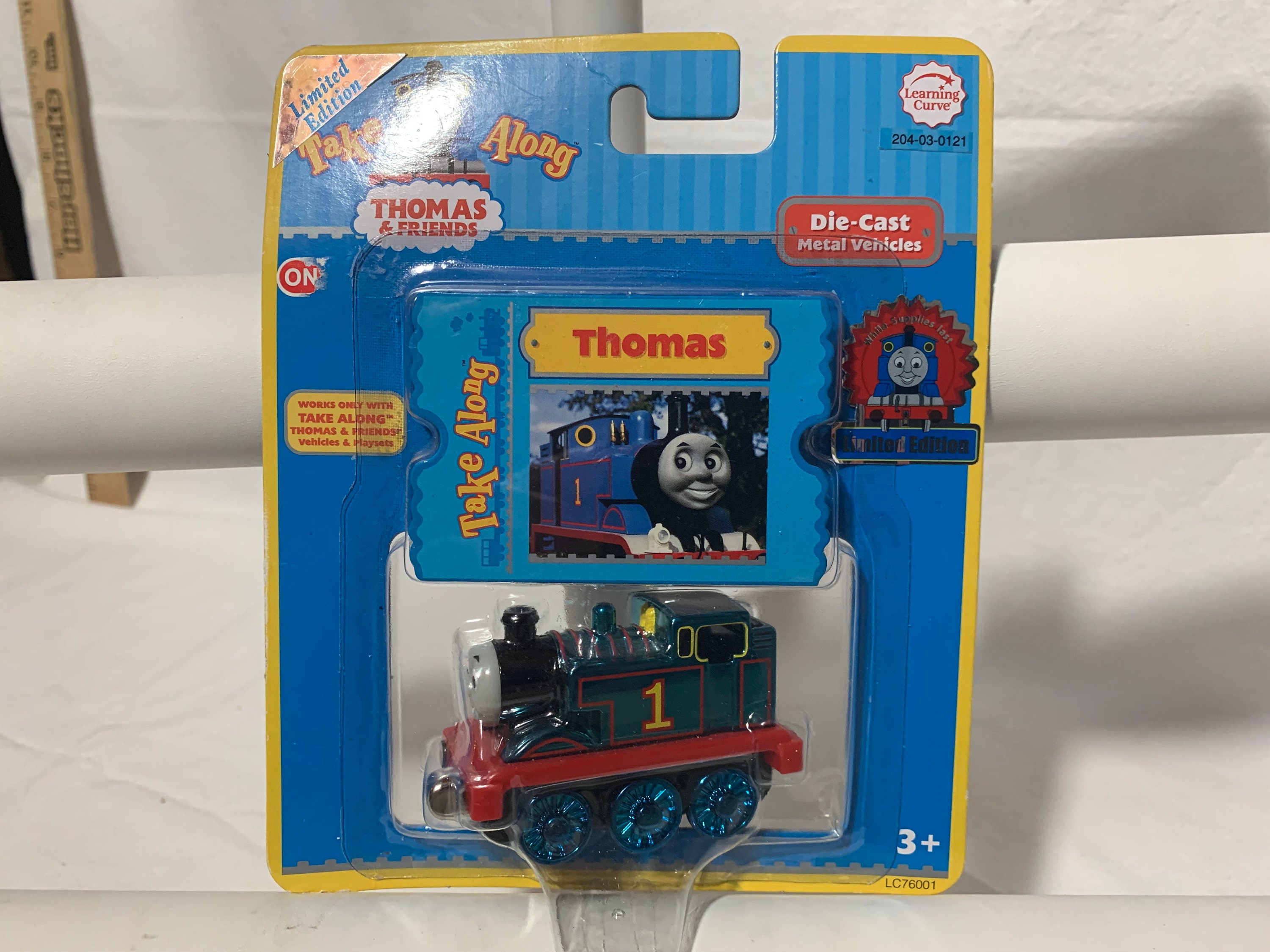Thomas & Friends Rare Limited Edition Shiny Metallic Thomas Take