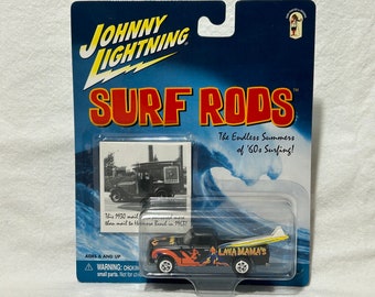 Vintage Johnny Lightning Surf Rods Waimea Mamas 1954 Sedan