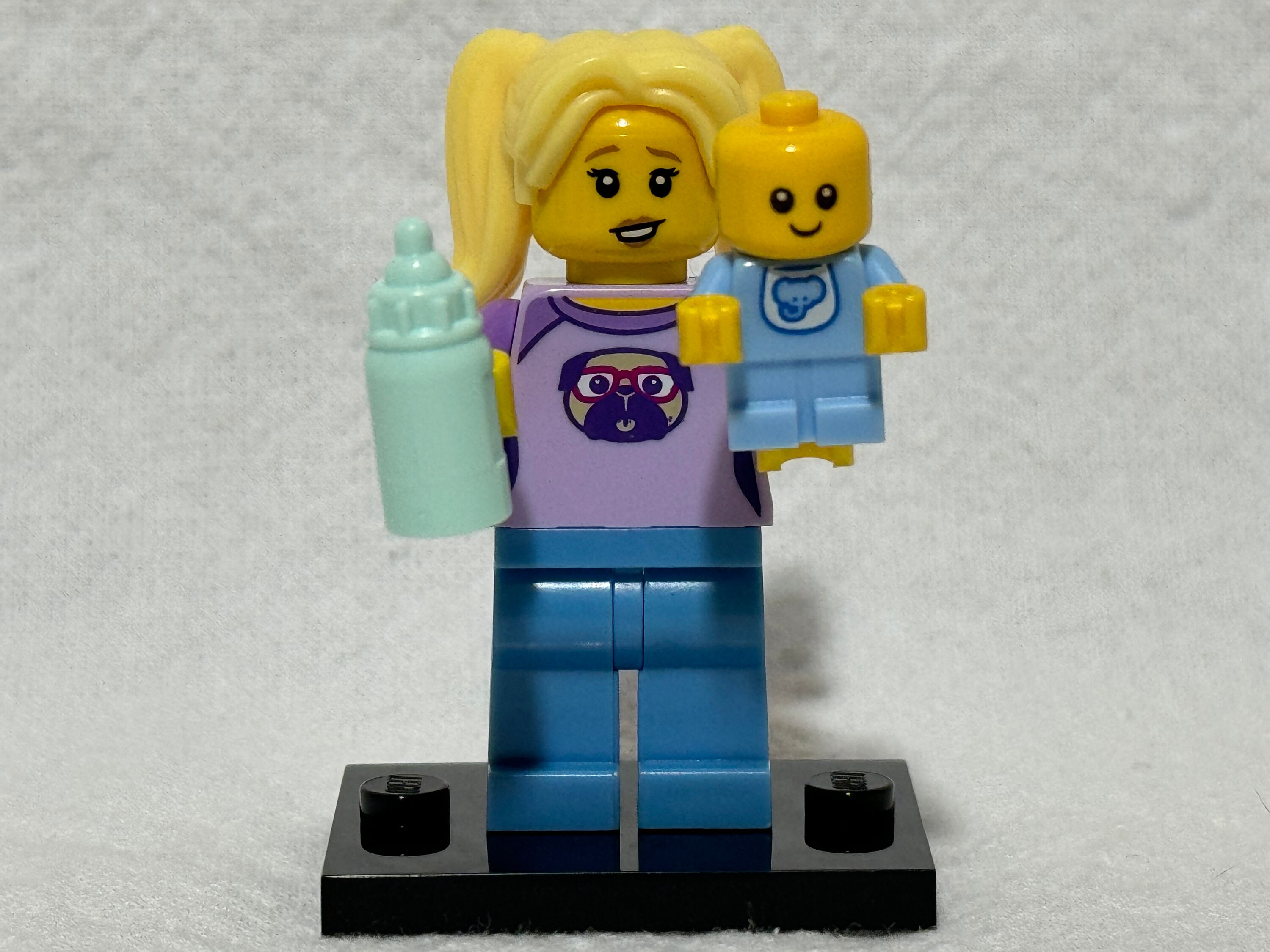 Lego Pieces Lego Babysitter Minifigure LEGO Series 16 Baby