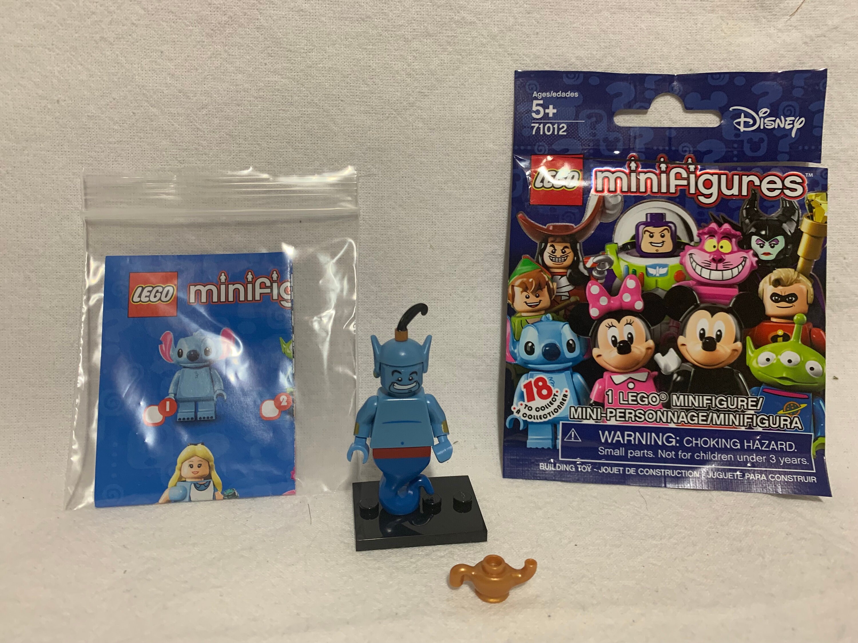 Lego Disney Minifigures Series 1 Genie 2016 Retired 71012 Etsy