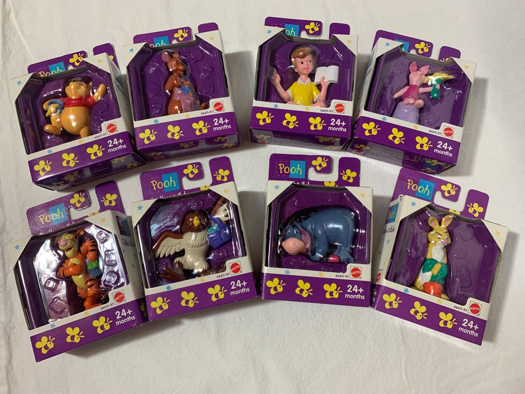 Vintage Disney Winnie the Pooh Collectible Complete Full Set