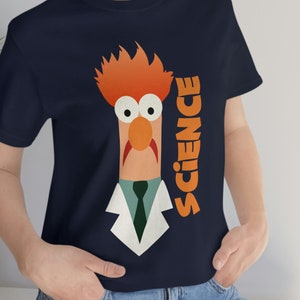 Beaker Science T-Shirt | Funny Muppet Shirt | Meep Meep Beaker | Hilarious Muppet Show Tee | Humorous T-Shirt Design