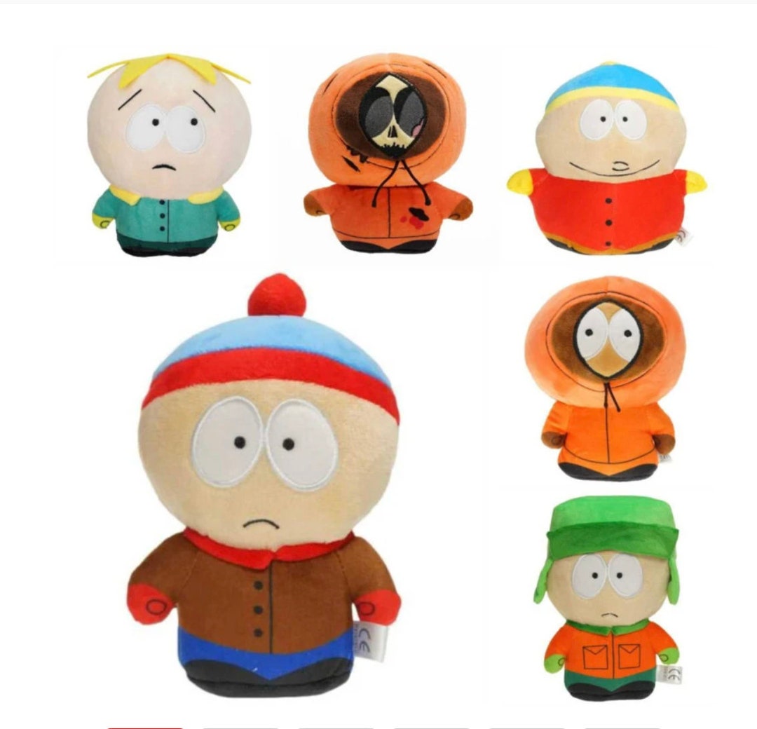 South Park Plush Toys Cartoon Cute Plush Dolls Stan Kyle Kenny Etsy UK