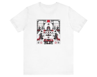 Gráficos do Japão, Streetwear, Camisa minimalista, Camiseta gráfica japonesa Balance Harmony Ceremony