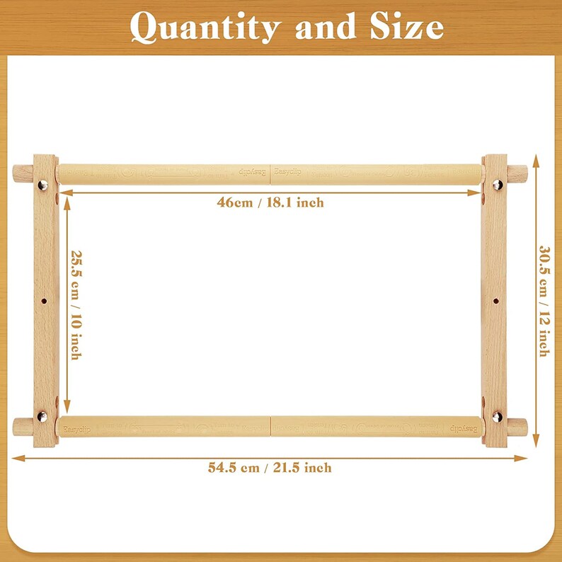 NEW Needlepoint Embroidery Tapestry Scroll Frame Cross Stitch Frame