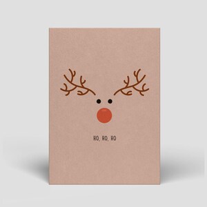 Weihnachtskarte - HOHOHO - Nr. 69