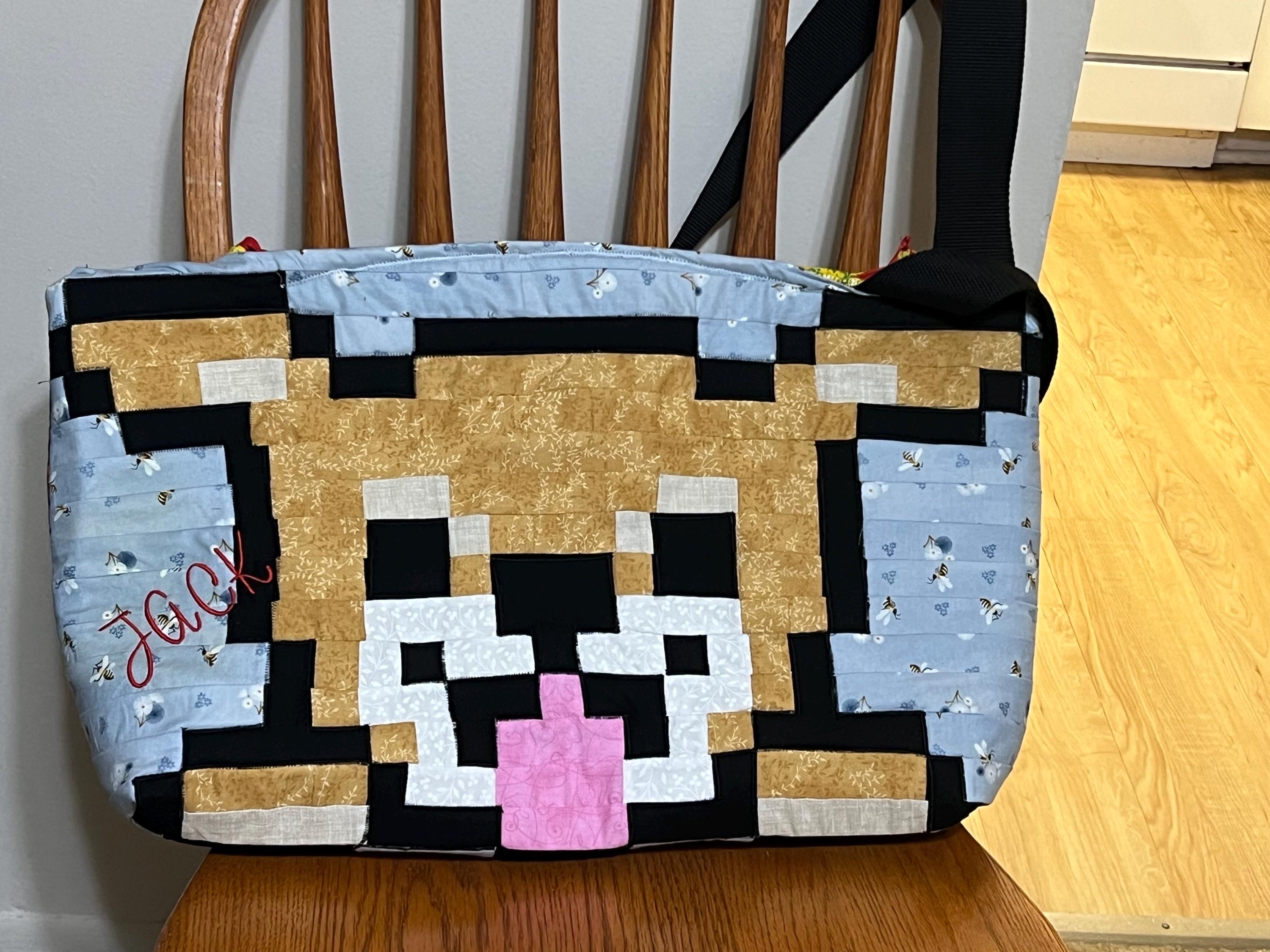 Custom Quilted Tote Bag - Etsy