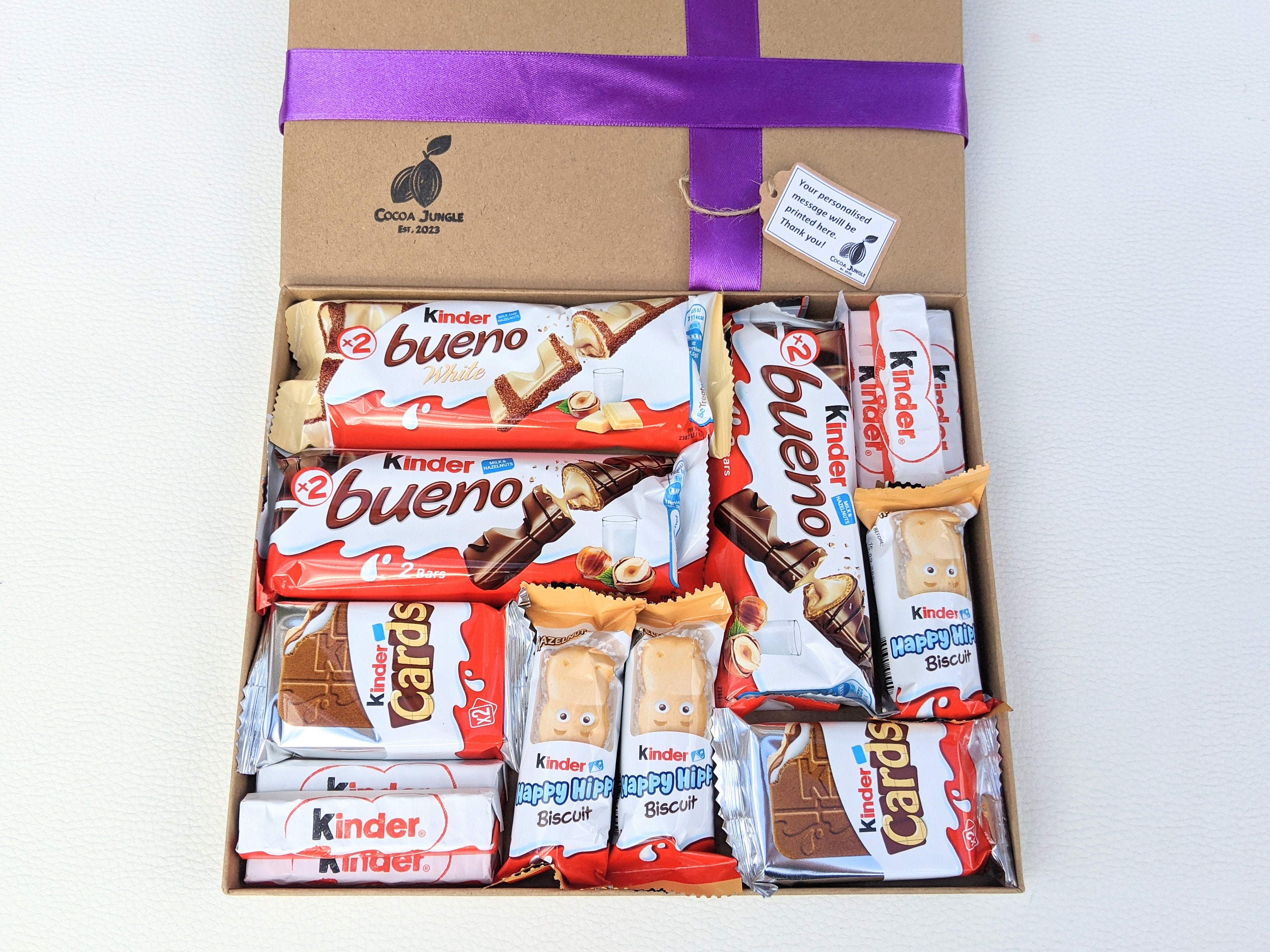 Kinder Chocolate Gift Box Chocolate Kinder Bueno Hamper Etsy