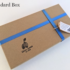 Chocolate Gift Box Chocolate Bar Hamper Treat Box Happy Birthday Gift Thank You Gift Chocolate Box Candy Bar Food Box Sweets image 7