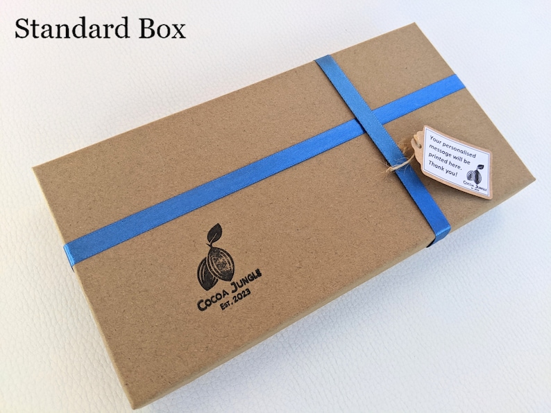 Chocolate Gift Box Chocolate Bar Hamper Treat Box Happy Birthday Gift Thank You Gift Chocolate Box Candy Bar Food Box Sweets image 7