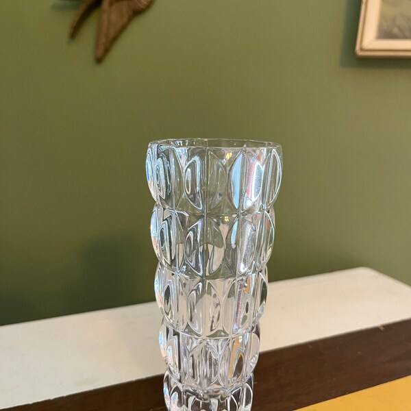 Vintage Fostoria Crystal Bud Vase