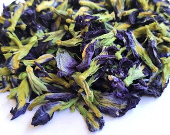 PREMIUM Blue Butterfly Pea Flowers - 50g - ORGANIC - TEA - 250+ servings