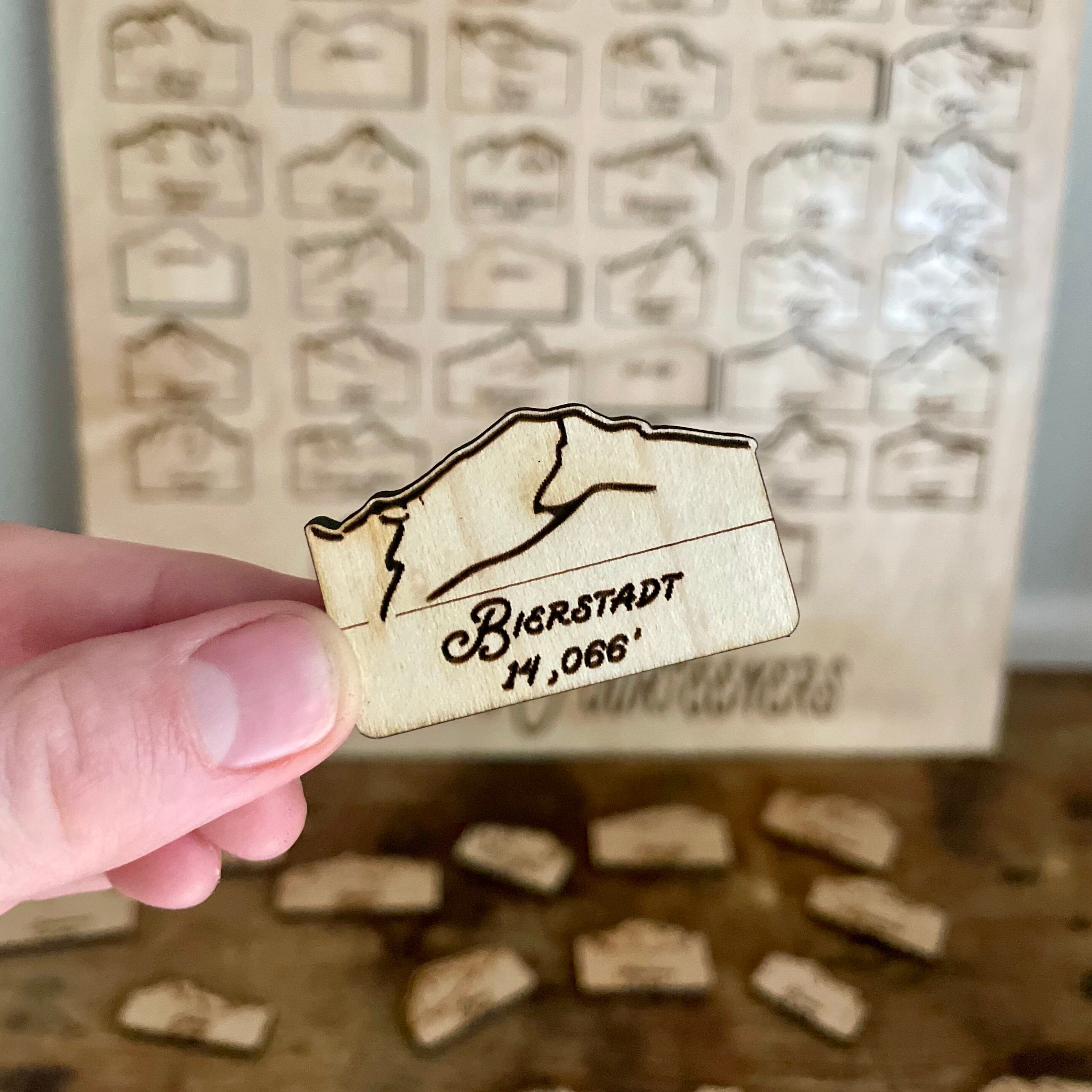 Colorado 14er Bucket List Tracker | Outdoors Hiker Gift | 14,000 ...
