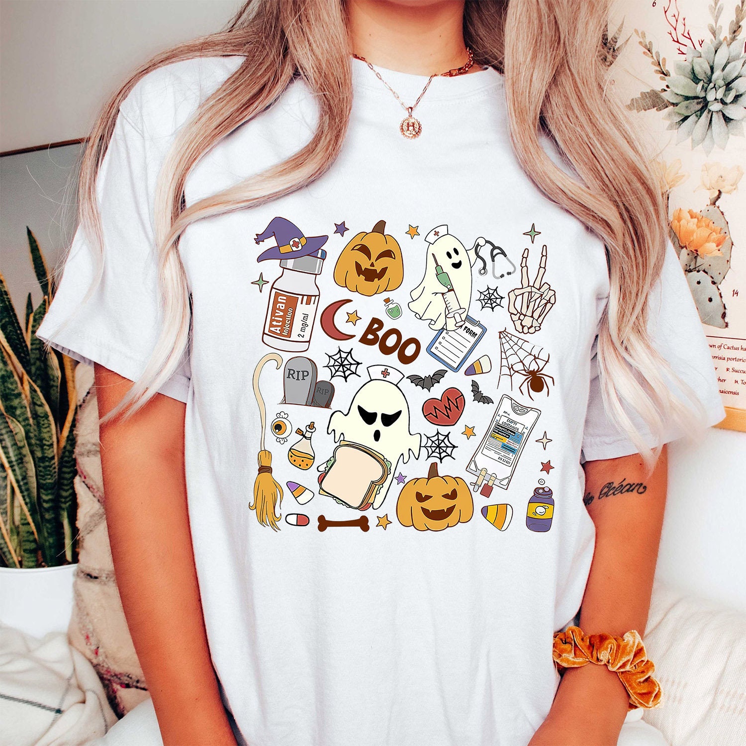 Discover Halloween ER Nurse Shirt, Halloween Nurse Shirt, ER Boo Crew Funny Er Ed Nurse Tech Shirt, Emergency Room Rn Tshirt, Emergency Department