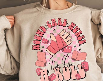 Camiseta de enfermera de cuidado de heridas, regalo para enfermera de ostomía, camiseta de enfermera especialista en WOC, suéter de agradecimiento para la Semana de la Enfermera Registrada