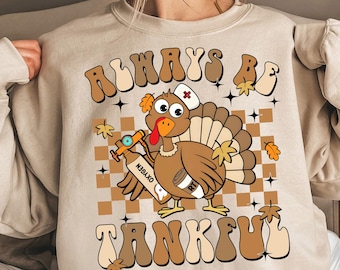Respiratory Therapist Thanksgiving Shirt, Thankful Respiratory Therapy Nurse Shirt, Anesthesia Lung Respiratory Therapy Shirt, RT Nurse