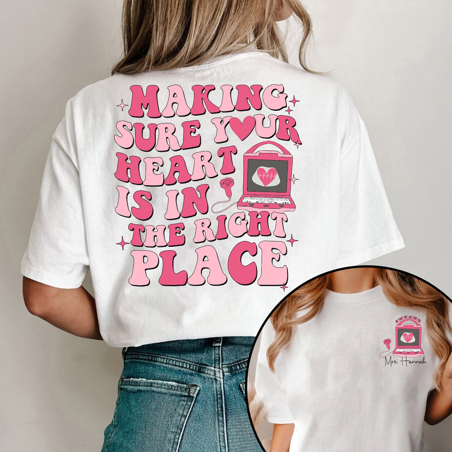 Making Sure Your Heart is in the Right Place Shirt, Valentine's Day ...