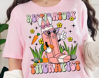 Easter Day Respiratory Therapist Shirt, Easter Day Lung Squad Tee, Respiratory Gift, Pulmonologist Shirt, Respiratory Therapy Tee