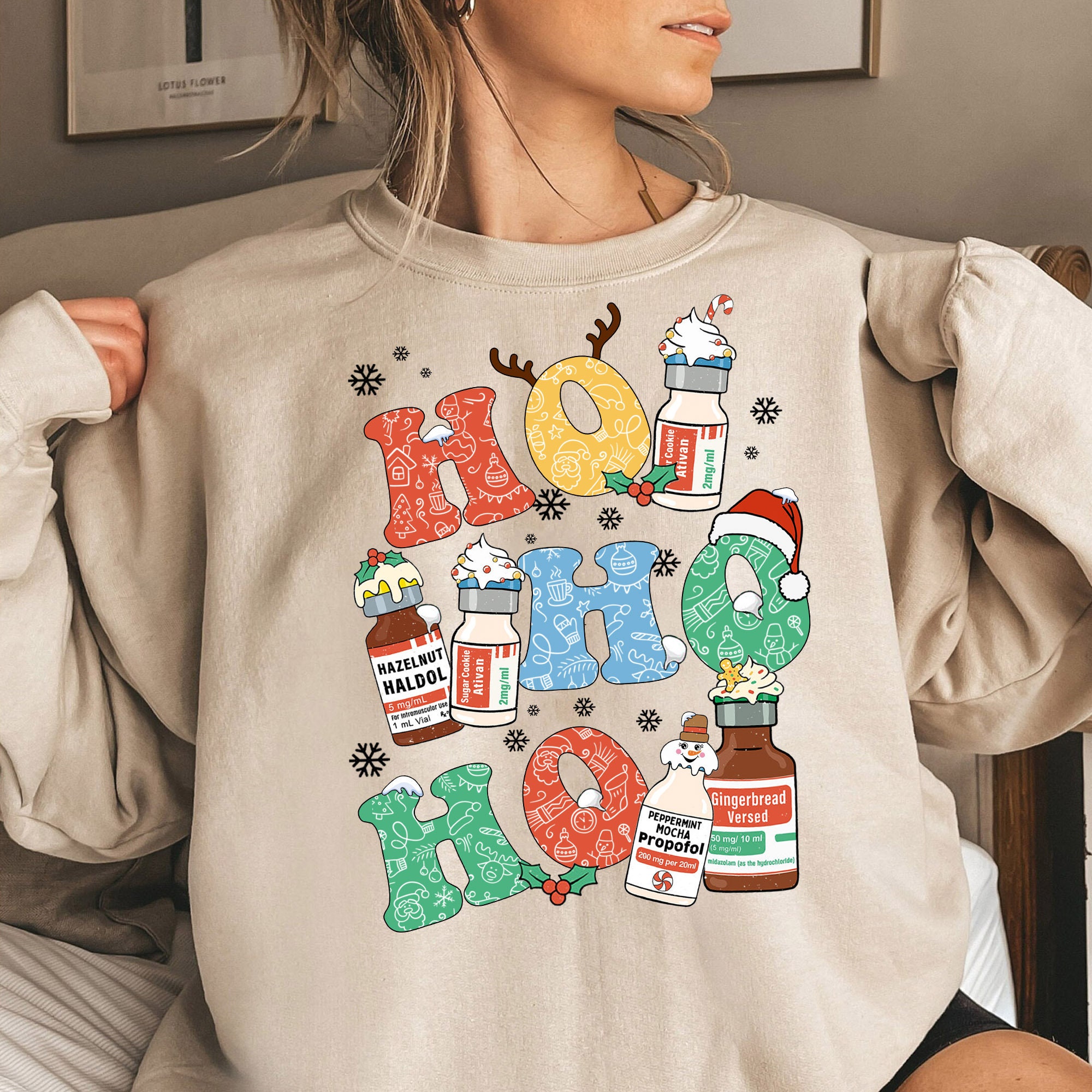 Christmas Nurse Sweatshirt, Nurse Christmas Shirt, Cute Nurse