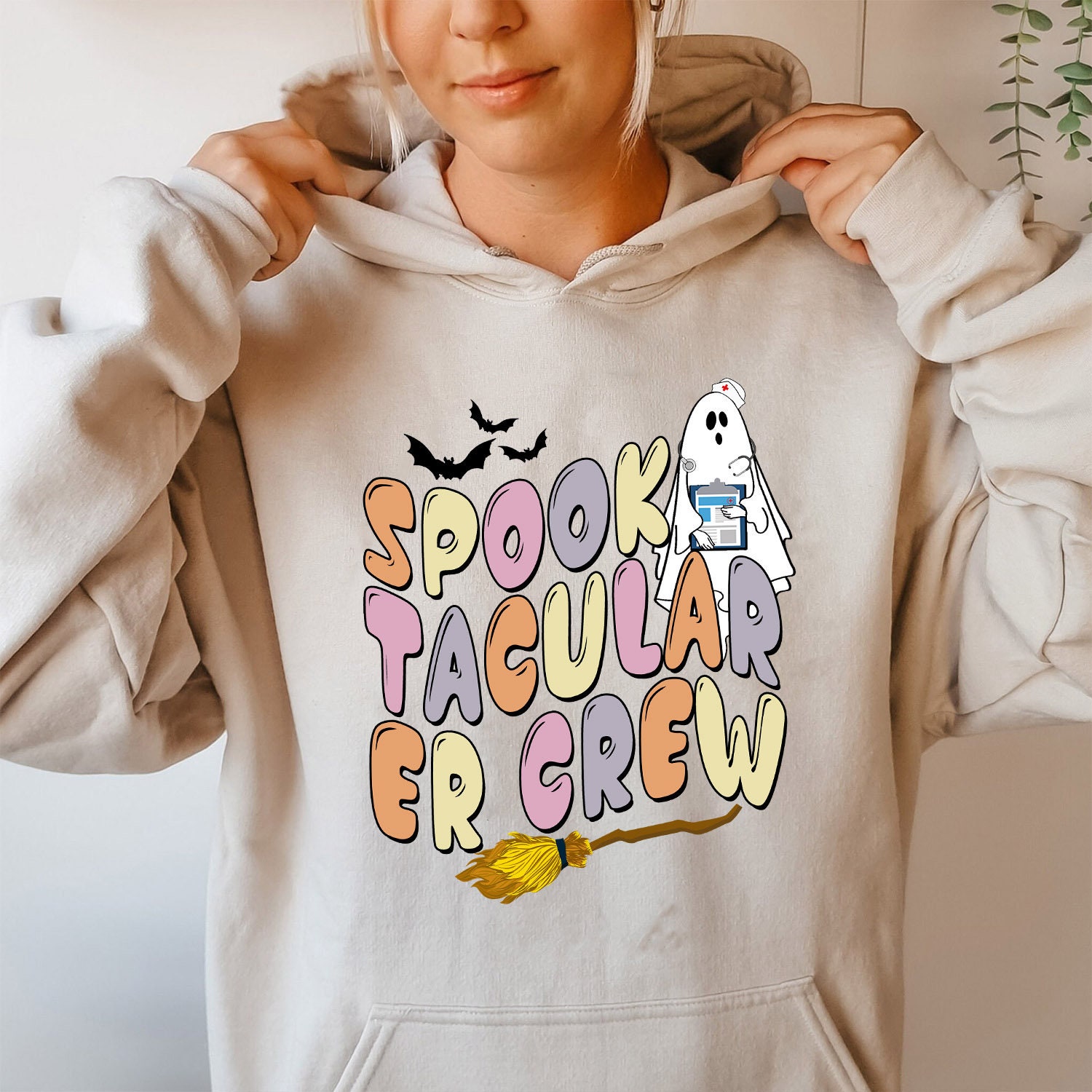 Discover Spook Tacular Er Crew Shirt, Halloween Er Nurse Shirt, ER Boo Crew Funny Shirt, Nurse Gift, Halloween Nurse Shirt, Emergency Room Rn Tshirt