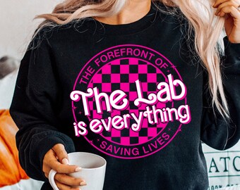 Lab Week 2024 Shirt, Saved By The Lab Shirt, Lab Tech Shirt, Medtech Shirt, Phlebotomy Week, Phlebotomy Shirt, Lab Staff Shirt