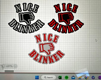 Custom Vinyl Bumper Flair