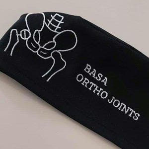 Gorro quirúrgico ortopédico bordado, gorro quirúrgico personalizado, gorro quirúrgico ortopédico personalizado, gorro quirúrgico ortopédico, gorro quirúrgico para cirugía de cadera