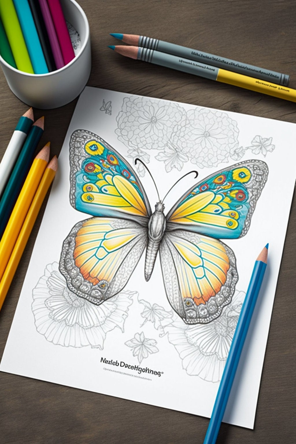 Bulk Lot of 8 Mandalas Butterflies Christmas Adult Coloring Books -   Ireland