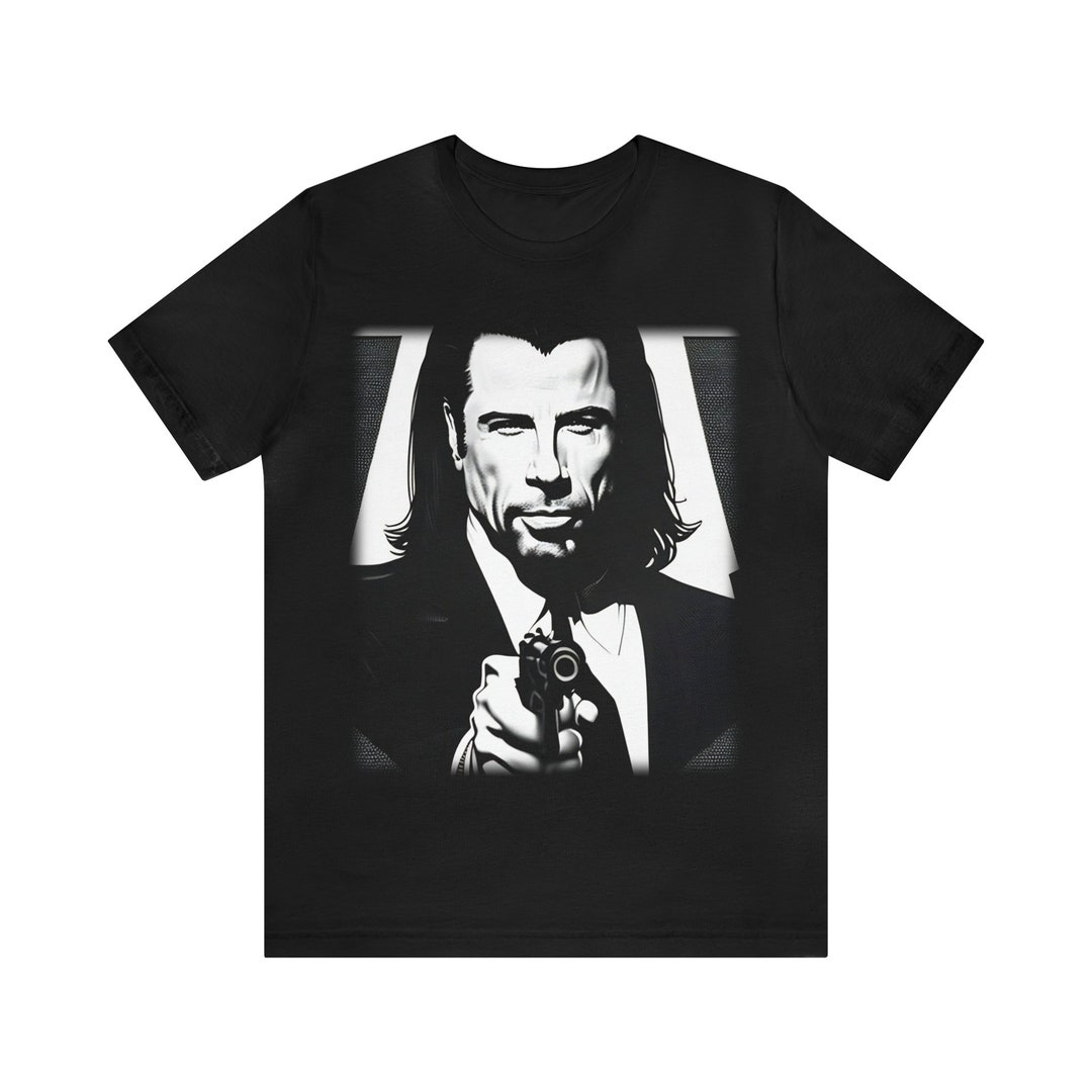 Actual Fact Pulp Fiction Danza Ricamato Travolta Tarantino T-Shirt - Foto 3