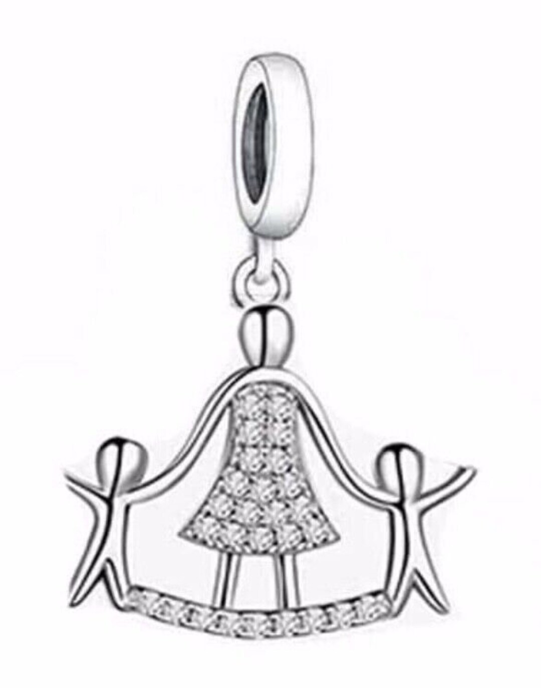 925 Sterling Silber Pflanzen-Anhänger – Charms Für Armbänder & Halsketten, Geschenk Für Mama, Freundin, Weihnachten