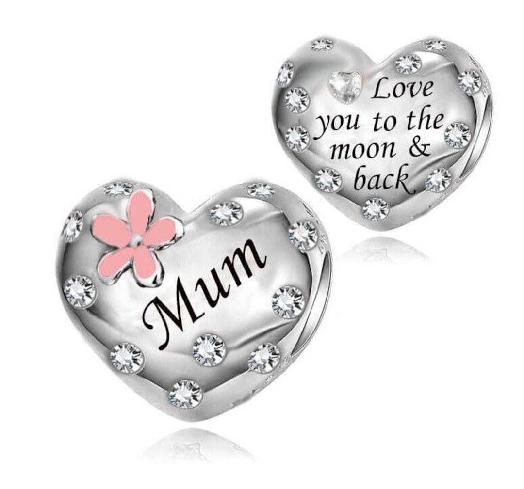 Ciondolo A Forma Di Cuore Per Figlia, "Ti Amo Fino Alla - Foto 4