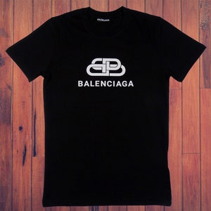 Balenciaga BB Tee LOGO Shirt Size L -